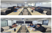 강원대학교 기상기후데이터 융합분석 특성화 대학원과의 회의 진...